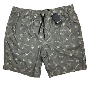 Rails Aloha Pineapple Kian Swim Trunks Short 2XL XXL Kian Gray NEW